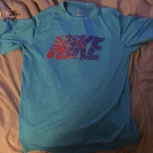Nike blue shirt